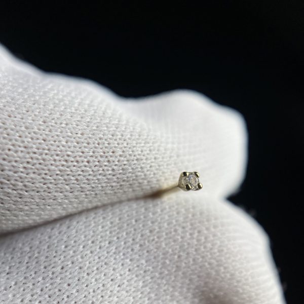 Aro Punto de Luz 14k