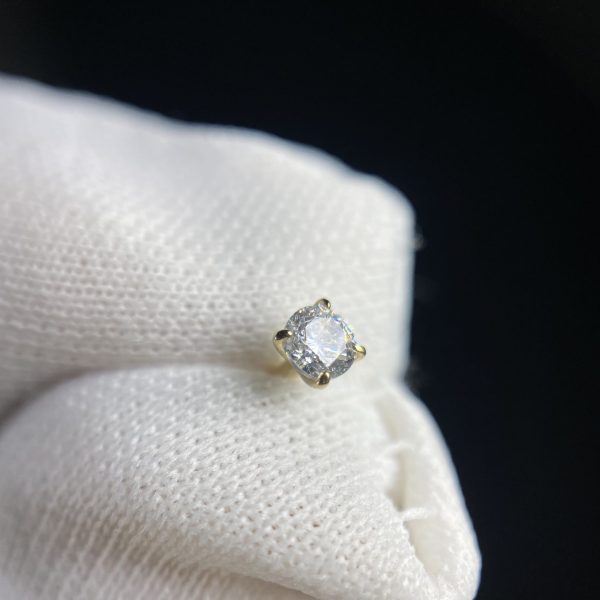 Aro Punto de Luz 14k