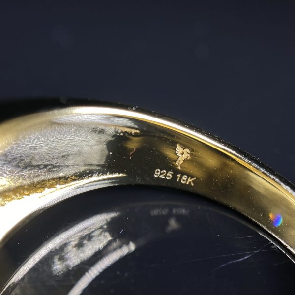 ANILLOCUADRADOAMARILLOBAGUETTE