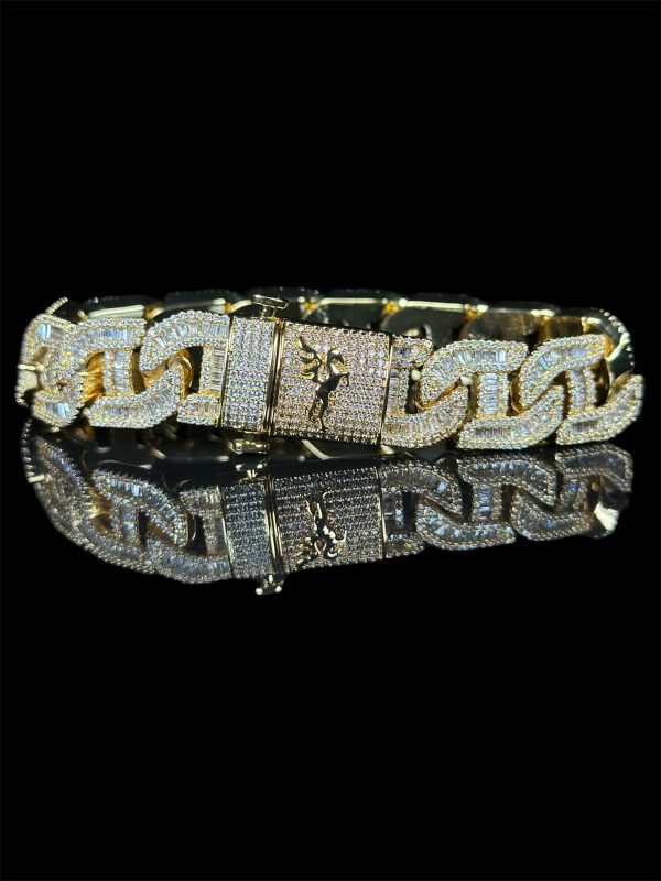 Pulsera Gucci Baguette 18k