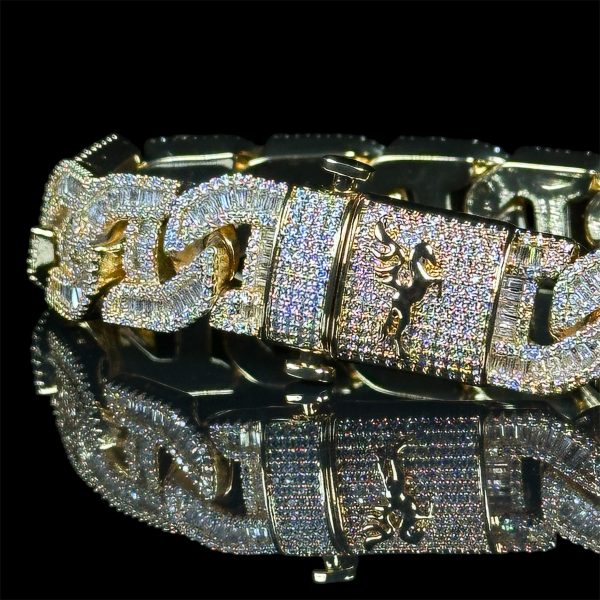 Pulsera Gucci Baguette 18k