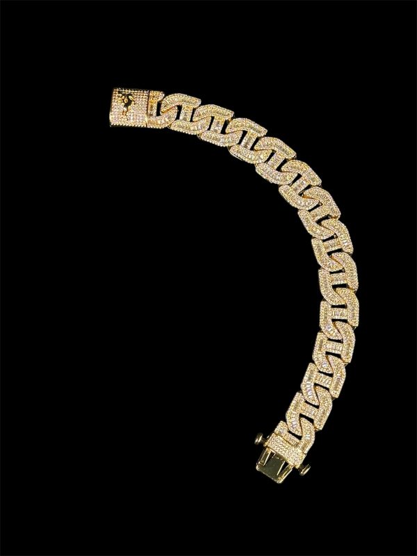 Pulsera Gucci Baguette 18k