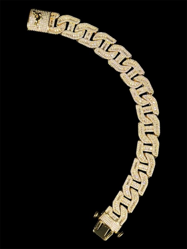 Pulsera Gucci Baguette 18k