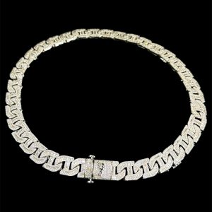 cadenaguccibaguettewhiteportada Cadena Gucci Baguette 18k