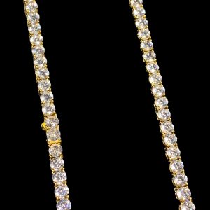 Cadena Tennis Broche Luxury 18k