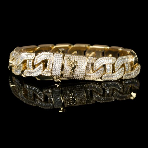 Pulsera Gucci Baguette 18k