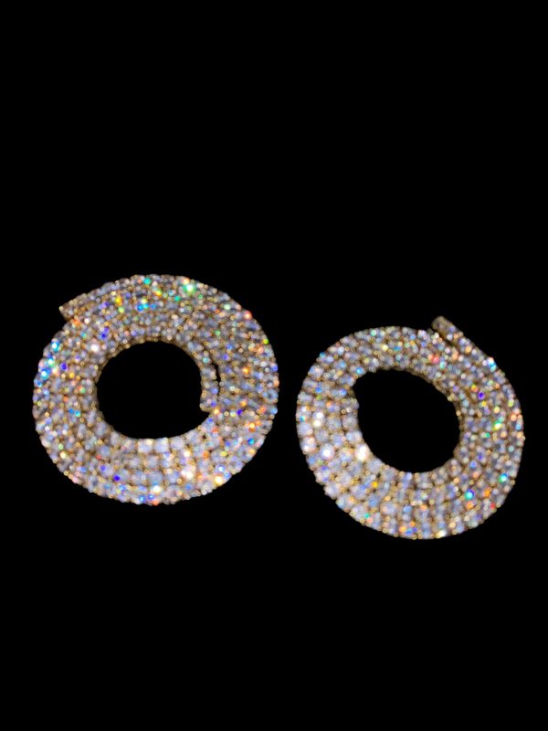 shinetennis Cadena Tennis Broche Luxury 18k