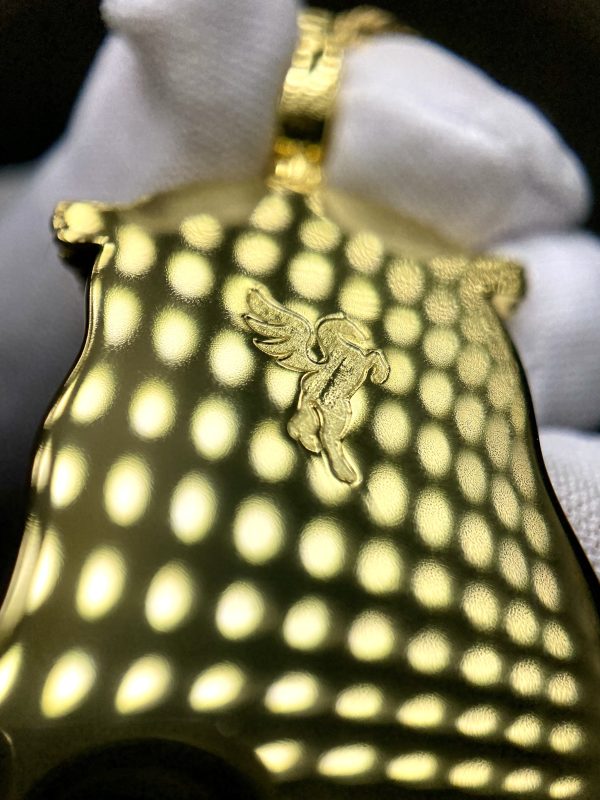 Medalla Jesús Corona Diamond 18k