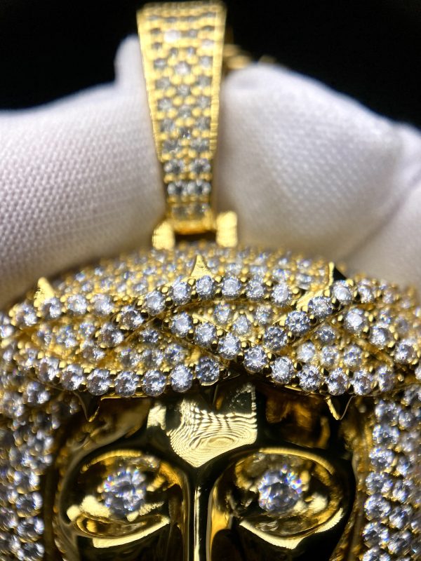 IMG_0682 Medalla Big Jesus Diamond 18k