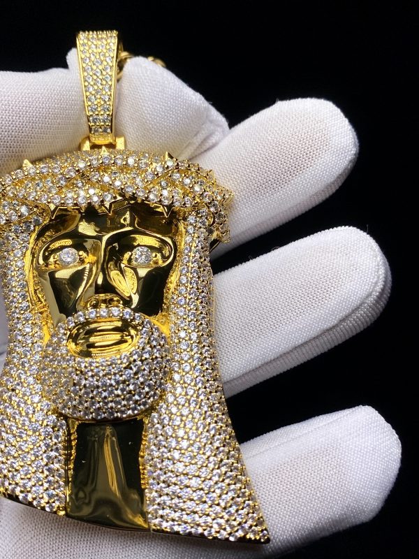 IMG_0699 Medalla Big Jesus Diamond 18k