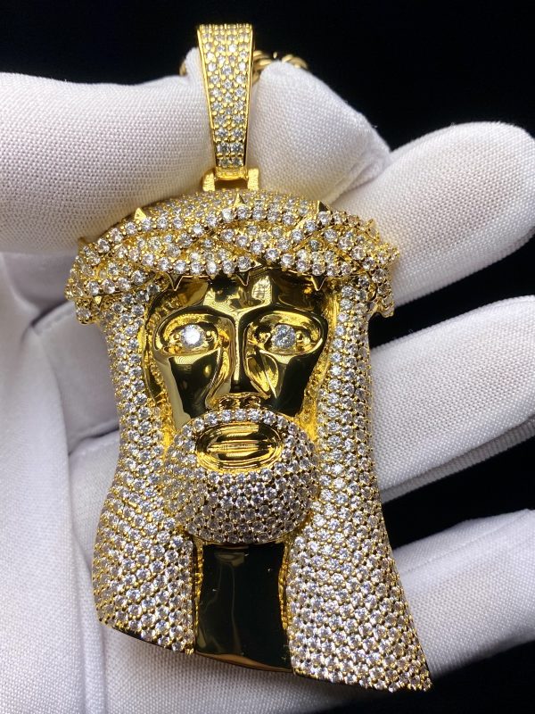 IMG_0703 Medalla Big Jesus Diamond 18k