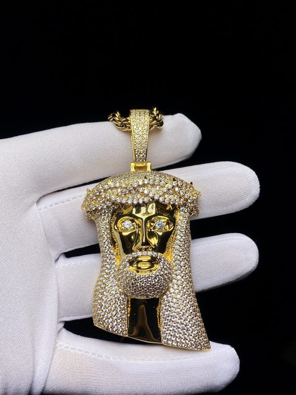 IMG_0717 Medalla Big Jesus Diamond 18k