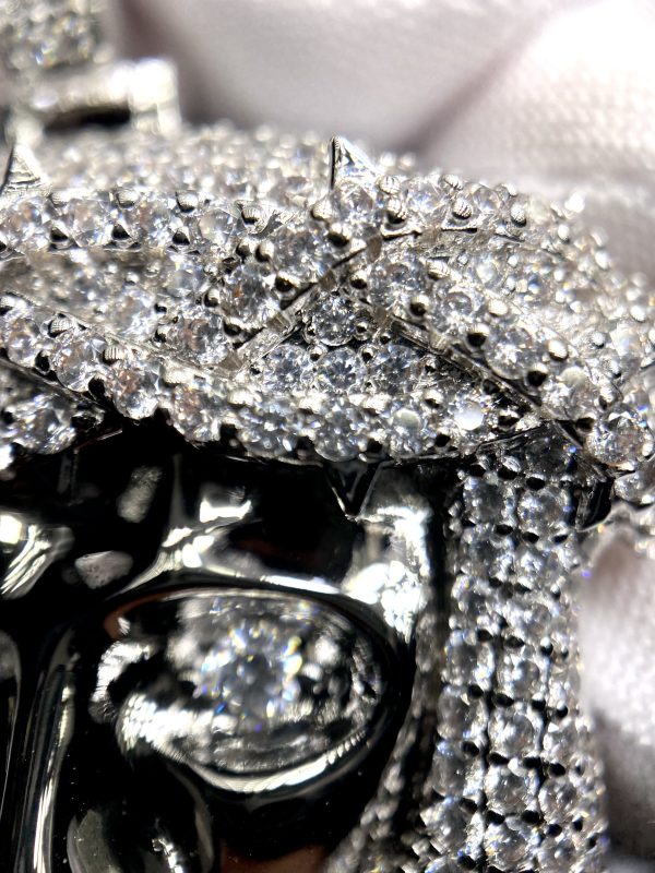 Medalla Big Jesus Diamond 18k