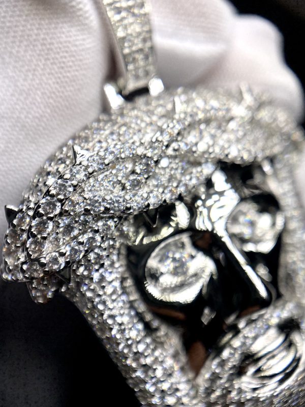 Medalla Big Jesus Diamond 18k